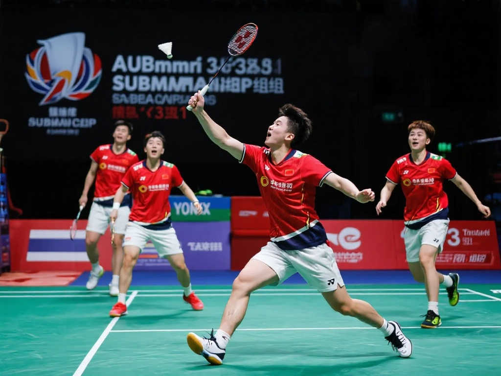 国羽3-1力克泰国，提前锁定苏迪曼杯小组头名